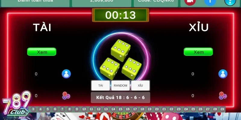 Cách Chơi Tài Xỉu Online 789Club Giúp Bạn Thắng Lớn Mỗi Ngày 2 Trò chơi tài xỉu được chơi với ba viên xúc xắc