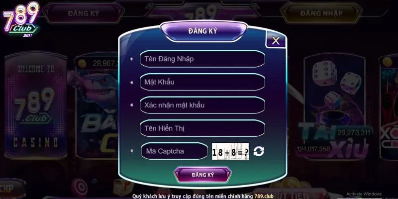 Đăng Ký 789Club 2 Cách đăng ký tài khoản 789Club